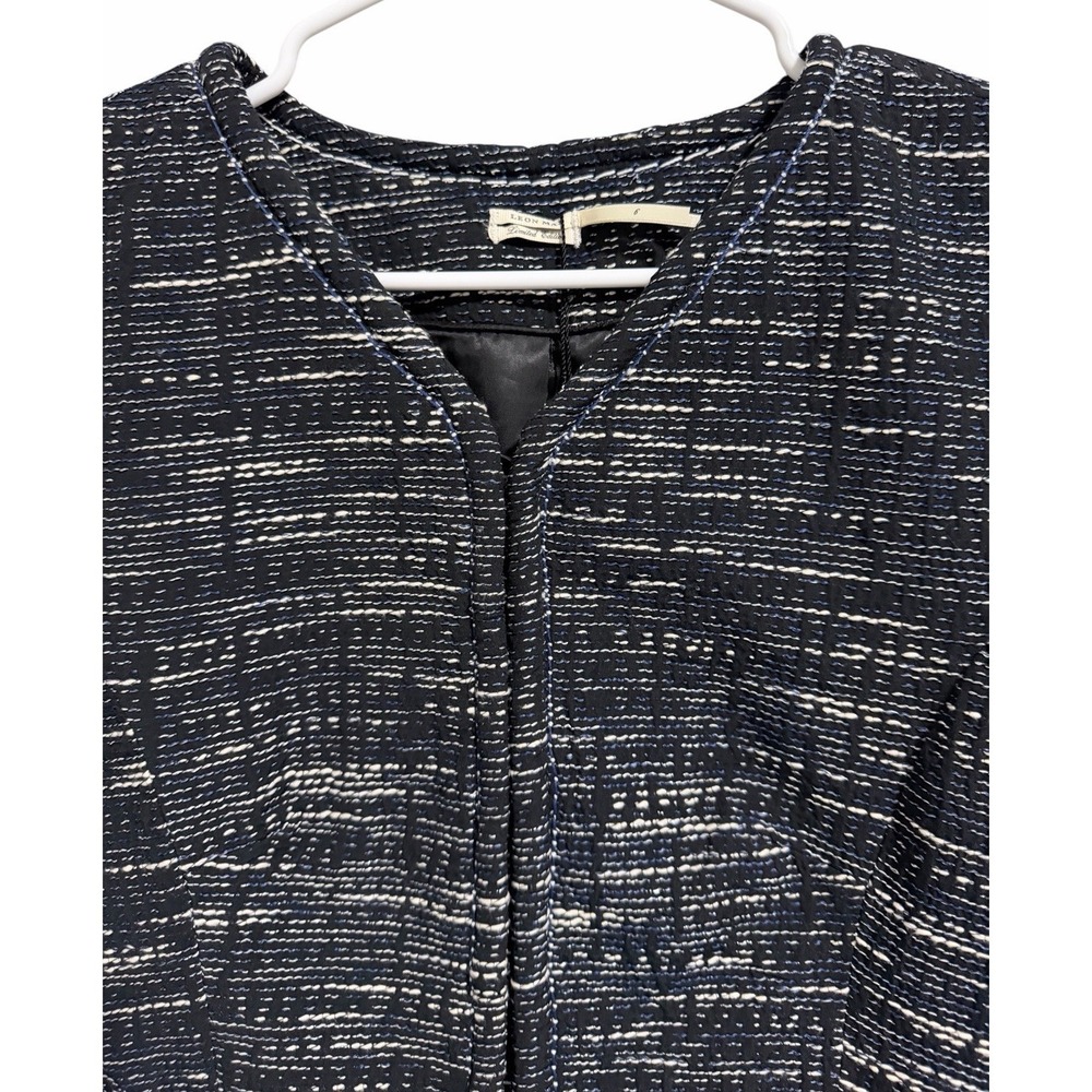 Leon Max Limited Edition Tweed Multi Black Blazer Women's Size 6 - Picture 3 of 13